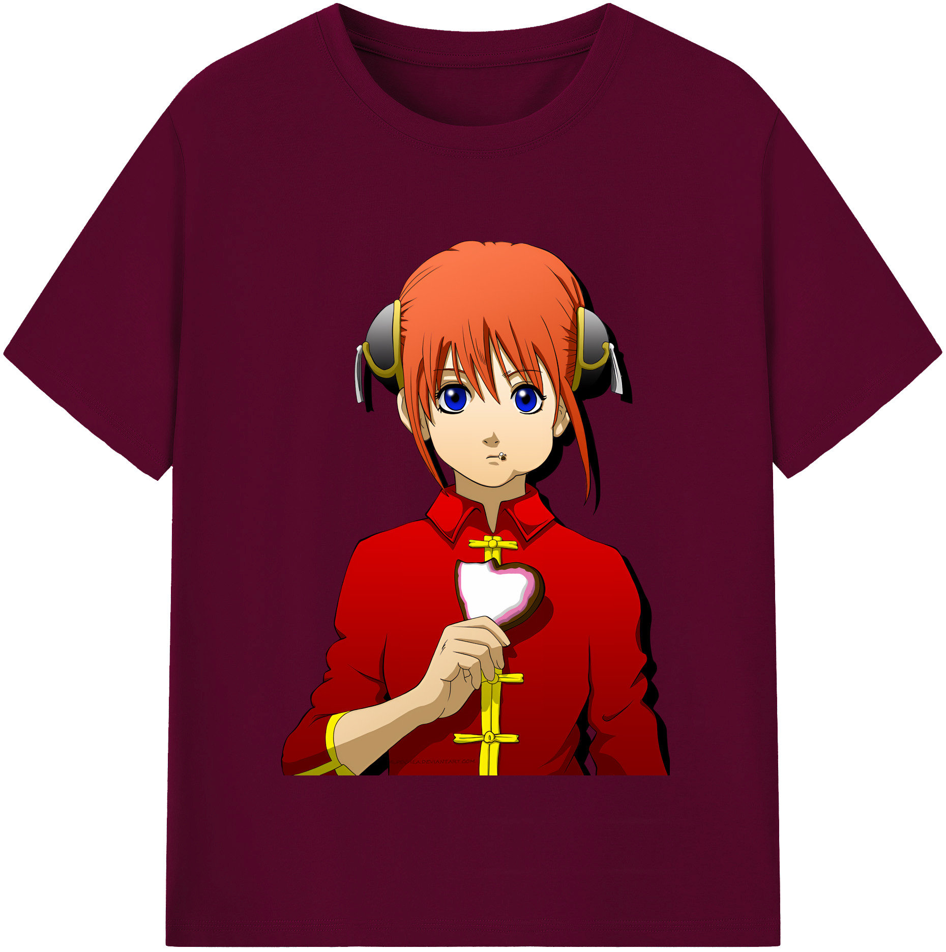 （画像用） ぎんたま 坂田銀時（さかたぎんとき） 神楽 志村新八（しむら しんぱち） GINTAMA Sakata Gintoki Kagura Shimura Shinpachi レディースカジュアルプリントTシャツ（綿100％）